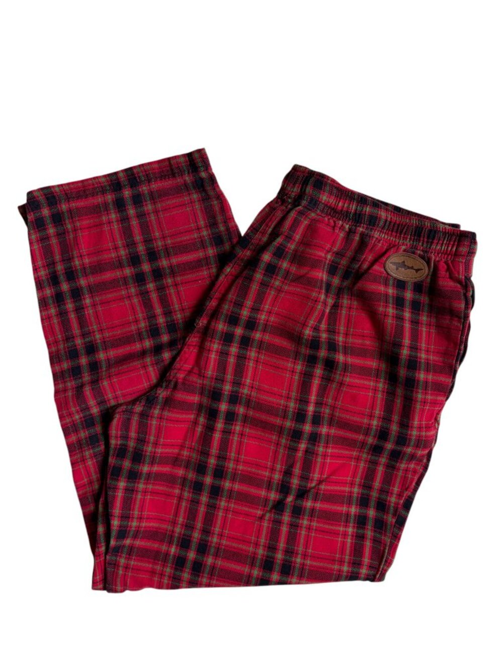 Dogfish Head x Woolrich Plaid Flannel Pajama Pants (Large) - Red